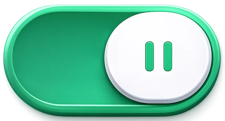 Pause toggle image for Flexibility benefit